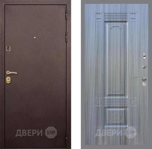 Входная металлическая Дверь Рекс (REX) Лайт 3К FL-2 Сандал грей в Электроуглях