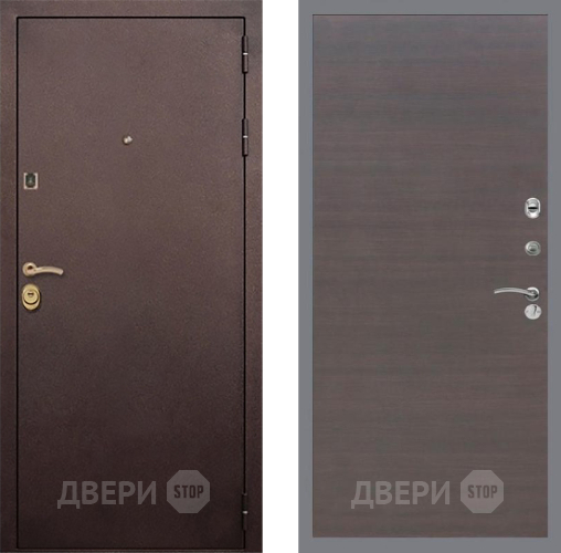 Входная металлическая Дверь Рекс (REX) Лайт 3К GL венге поперечный в Электроуглях