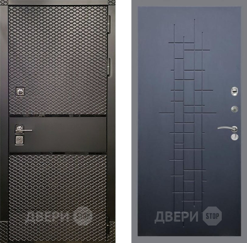 Входная металлическая Дверь Рекс (REX) 15 Черный Кварц FL-289 Ясень черный в Электроуглях