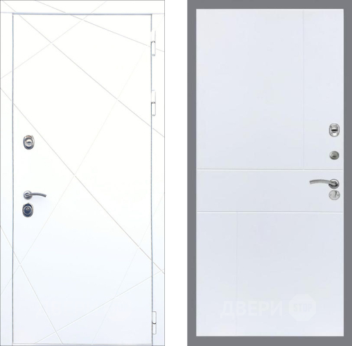 Входная металлическая Дверь Рекс (REX) 13 Силк Сноу FL-290 Силк Сноу в Электроуглях