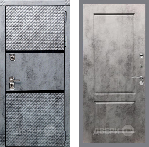 Дверь Рекс (REX) 15 Бетон Темный FL-117 Бетон темный в Электроуглях