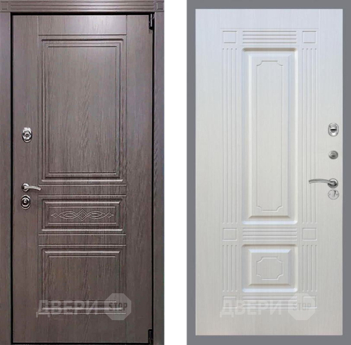 Входная металлическая Дверь Рекс (REX) Премиум-S FL-2 Лиственница беж в Электроуглях
