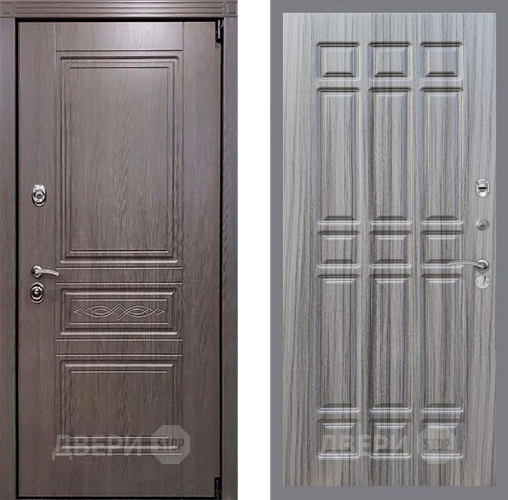 Входная металлическая Дверь Рекс (REX) Премиум-S FL-33 Сандал грей в Электроуглях