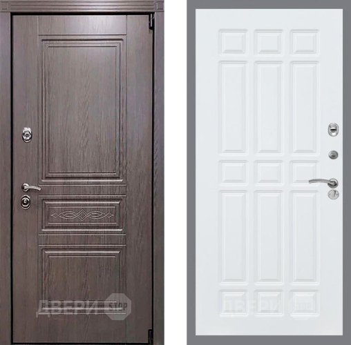 Входная металлическая Дверь Рекс (REX) Премиум-S FL-33 Силк Сноу в Электроуглях