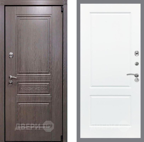 Входная металлическая Дверь Рекс (REX) Премиум-S FL-117 Силк Сноу в Электроуглях