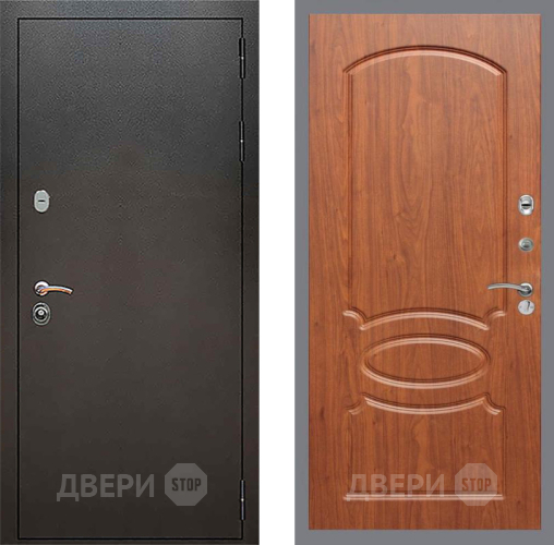 Входная металлическая Дверь Рекс (REX) 5 Серебро Антик FL-128 Морёная берёза в Электроуглях