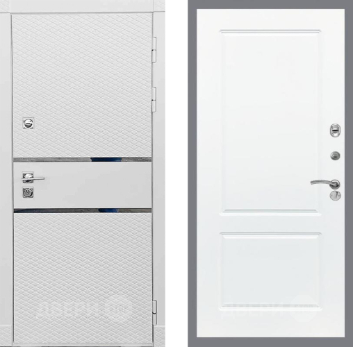 Входная металлическая Дверь Рекс (REX) 15 Силк Сноу FL-117 Силк Сноу в Электроуглях