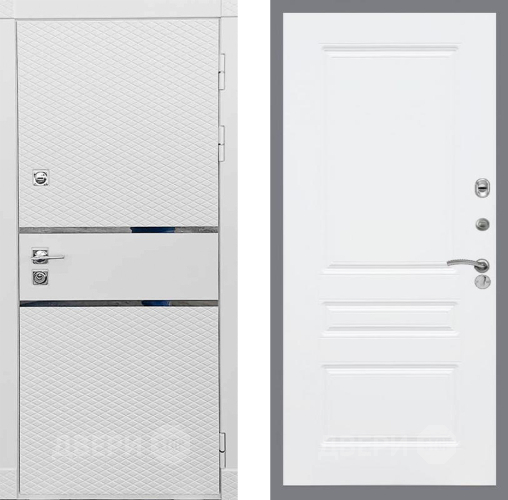 Входная металлическая Дверь Рекс (REX) 15 Силк Сноу FL-243 Силк Сноу в Электроуглях