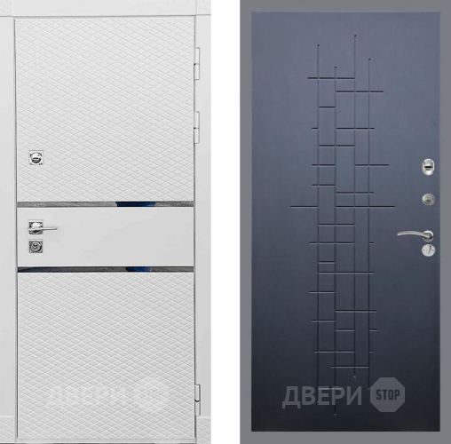 Входная металлическая Дверь Рекс (REX) 15 Силк Сноу FL-289 Ясень черный в Электроуглях