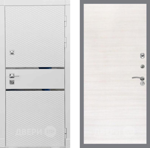 Входная металлическая Дверь Рекс (REX) 15 Силк Сноу GL Акация в Электроуглях