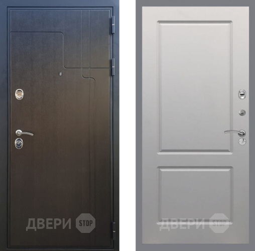 Входная металлическая Дверь Рекс (REX) Премиум-246 FL-117 Грей софт в Электроуглях