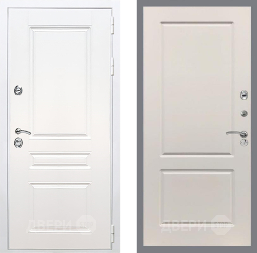 Входная металлическая Дверь Рекс (REX) Премиум-н Силк Сноу FL-117 Шампань в Электроуглях