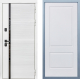 Входная металлическая Дверь Дива МХ-45 Белая STR Д-7 Белый в Электроуглях