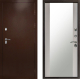 Входная металлическая Дверь Престиж TERMO с терморазрывом Снегирь Медь Зеркало Лиственница белая в Электроуглях
