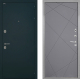 Входная металлическая Дверь Интекрон (INTECRON) Греция Лучи-М Графит софт в Электроуглях