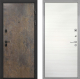 Входная металлическая Дверь Интекрон (INTECRON) Профит Black Гранж Гладкая Дуб сильвер поперечный в Электроуглях