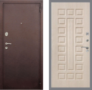 Дверь Рекс (REX) 2 Медный Антик FL-183 Беленый дуб