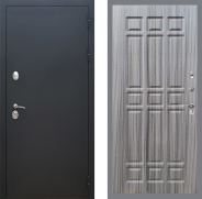 Дверь Рекс (REX) 5 Черный Муар FL-33 Сандал грей